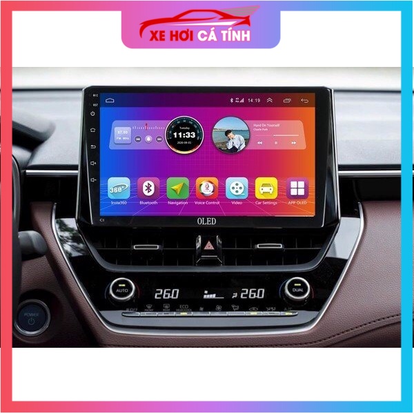 Màn android OLED C8 New Ram 3GB Rom 32gb 8 Core,Dvd android OLED C8 hình ảnh sắc nét, âm thanh chân thực