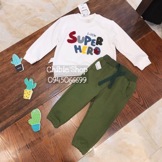 Set bộ ZARA super hero mẫu mới 2018