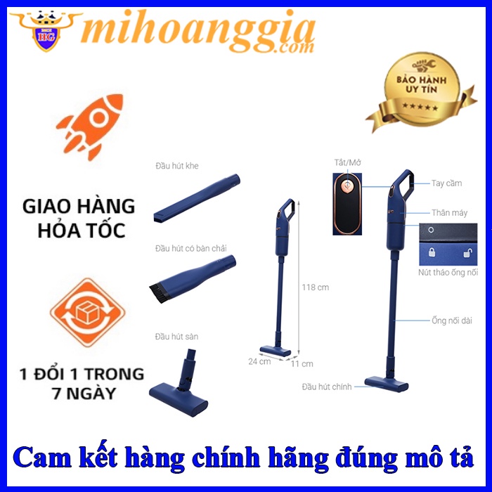 HOẢ TỐC | Máy hút bụi cầm tay XIAOMI DEERMA DX1000 | DX700 | DX700S | MIHOANGGIA