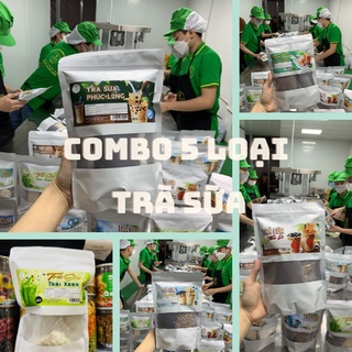 Set làm trà sữa, set nguyên liệu làm trà sữa- trà ô long, trà thái , trà phúc long, trà chân châu, chè các loại.