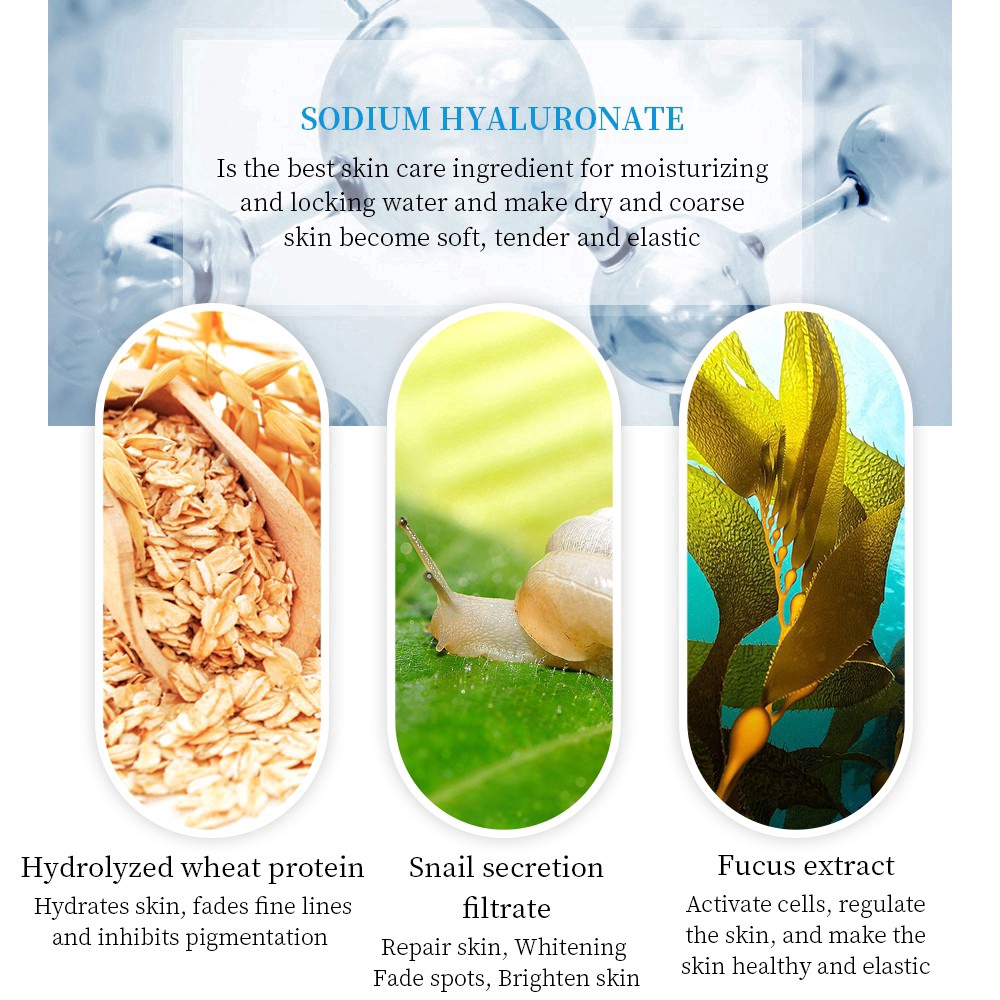 Mặt Nạ VIBRANT GLAMOUR Chiết Xuất Axit Hyaluronic Thu Nhỏ Lỗ Chân Lông Làm Trắng Và Săn Chắc Da Giữ Ẩm Chống Lão Hóa | BigBuy360 - bigbuy360.vn