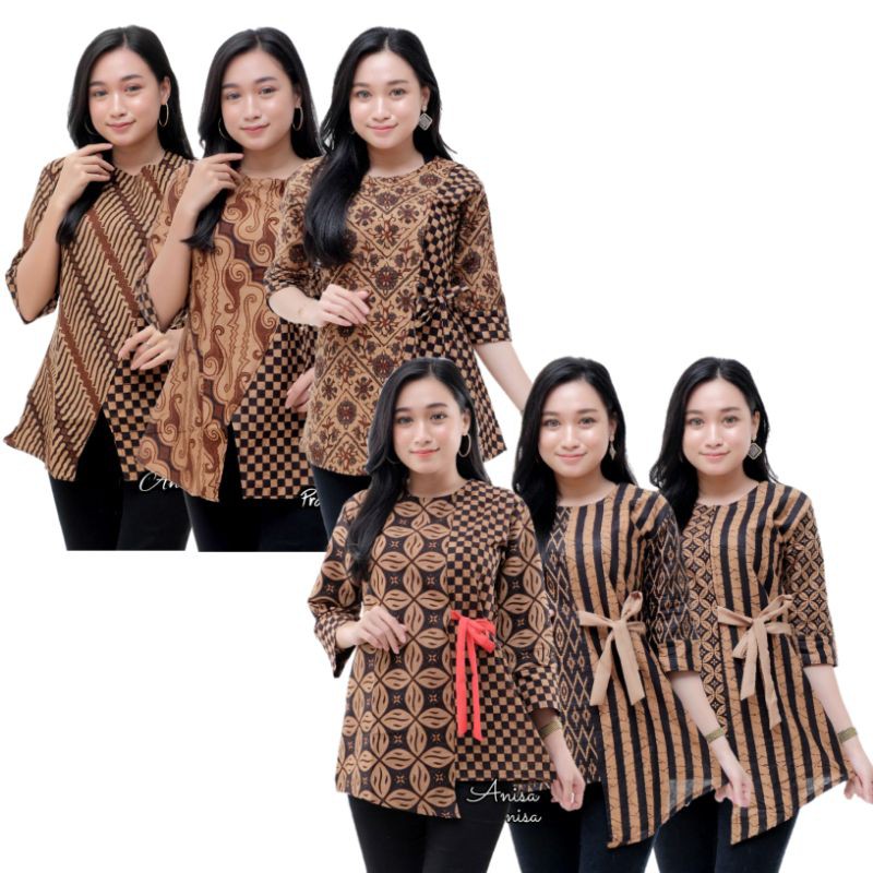 Áo Blouse Công Sở Nữ Tay Dài In Hình Dơi