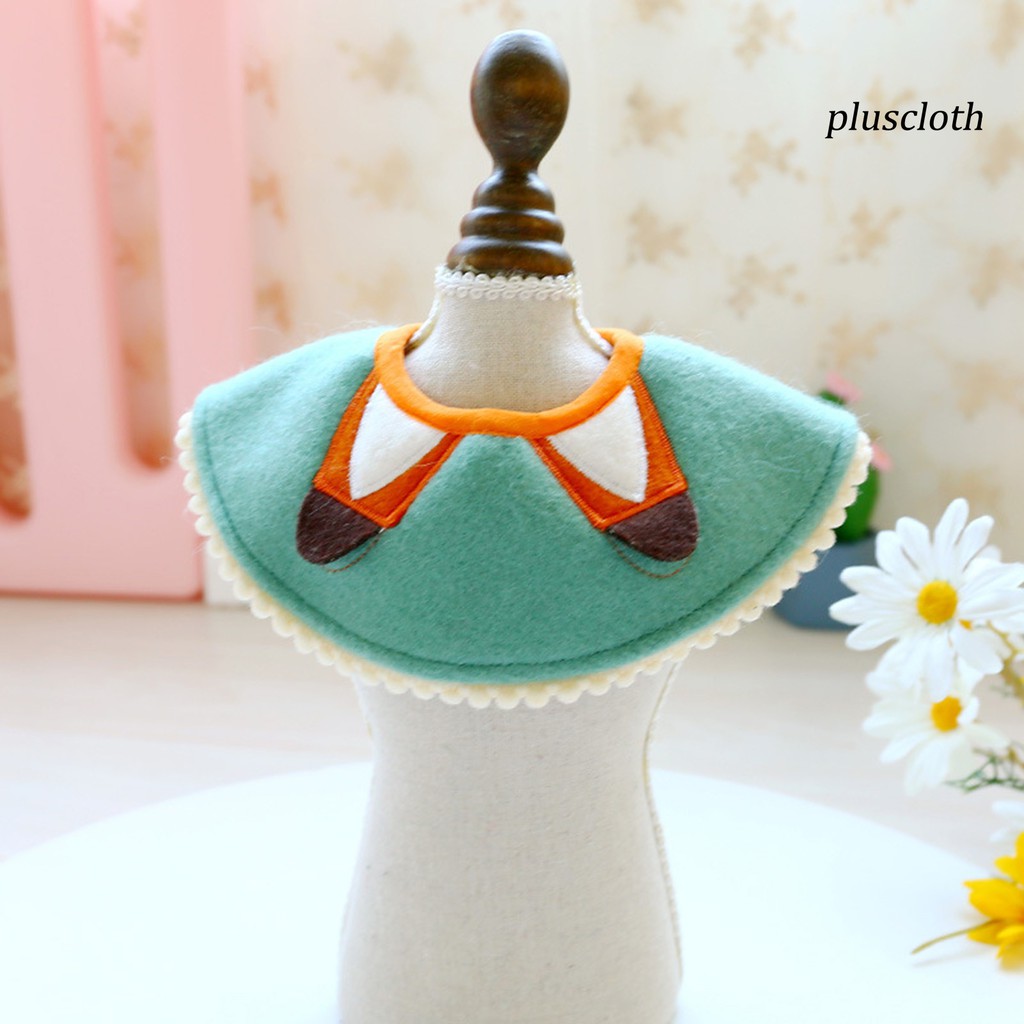 Khăn Choàng Cổ Hình Tam Giác In Họa Tiết Hoạt Hình Đáng Yêu Cho Thú Cưng