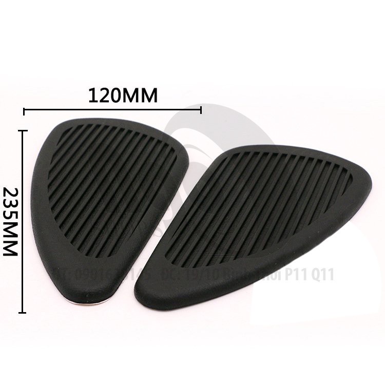 Ốp dán bình xăng cho xe Classic - phụ tùng đồ chơi moto
