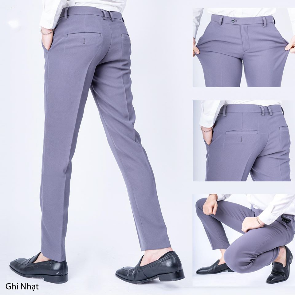 Quần âu nam dáng slimfit, chuẩn thiết kế hàn quốc, cực tôn dáng, lịch sự, trẻ trung | BigBuy360 - bigbuy360.vn
