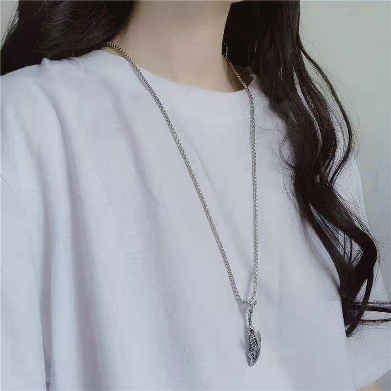 Vòng cổ Mặt Hình Cá Mập Phong Cách Hip Hop Thời Trang Cho Cặp Đôi