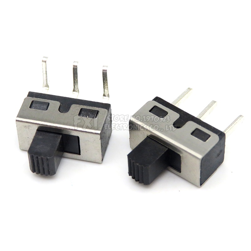 Set 10 Công Tắc Gạt SS12D10 SS12D11 3Pin 1P2T 5mm SS12D10G5 Ibuw Chuyên Dụng