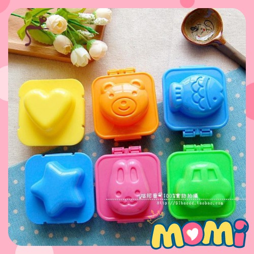 Khuôn tạo hình cơm Bento, khuôn làm bánh,làm đậu hũ non cho bé ăn dặm MOMI SHOP