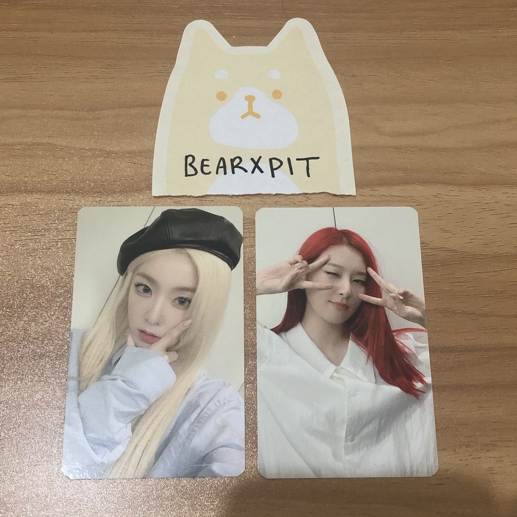 Irene & Owhat photocard