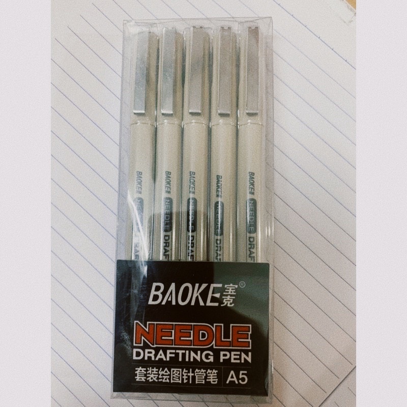 Bút dạ kim Baoke (Bút Line - đi nét, viền, chấm) lẻ/bộ