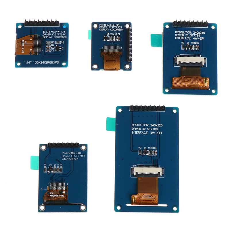 Mô Đun Màn Hình Hiển Thị Lcd 0.96 / 1.14 / 1.3 / 1.54 / 2.0 Inch Tft Ips Lcd Cho Arduino Raspberry Pi