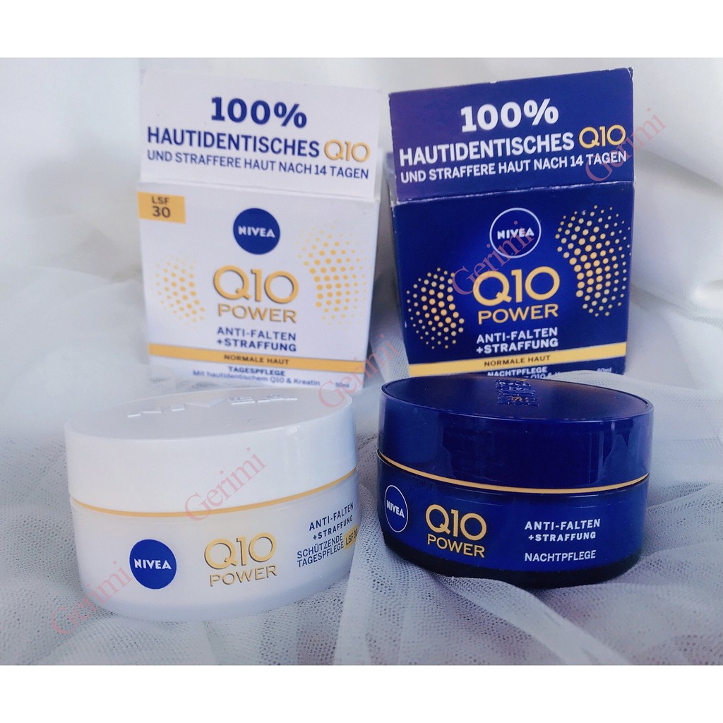 Kem Dưỡng da ngày và đêm NIVEA 🌟Hàng Đức Freeship🌟Q10 POWER