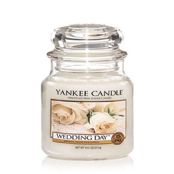 Hũ nến thơm Wedding Day Yankee Candle YAN0825 (Size M 411g)