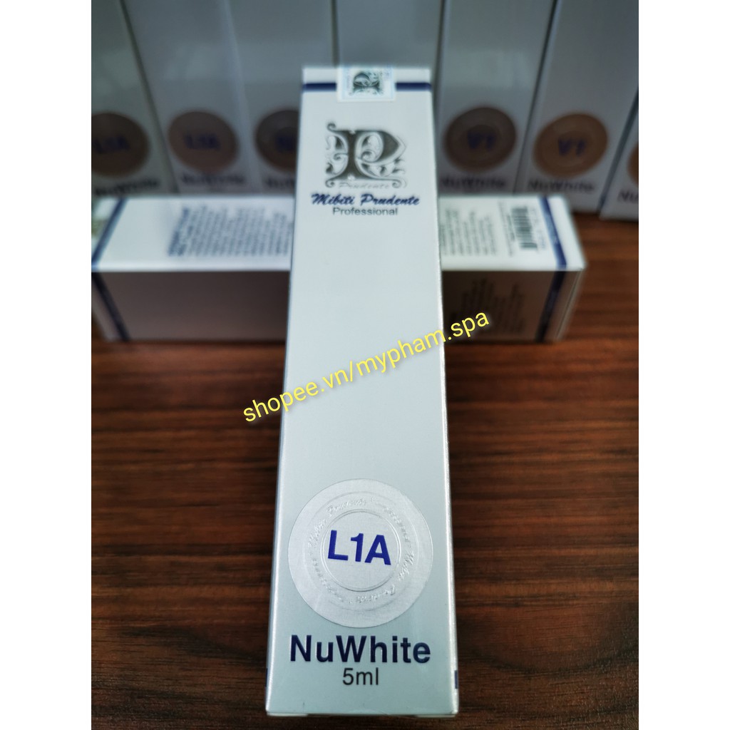 [SIEU RE] Kem Khử Thâm, Làm Hồng Môi NuWhite L1A 5ml