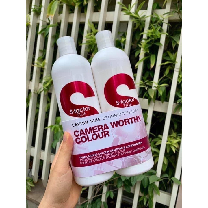 Cặp dầu gội xả Tigi Trắng S Factor phiên bản mới chống rụng tóc suôn mềm siêu mượt tạo độ phồng tóc bồng bềnh 750ml Mỹ