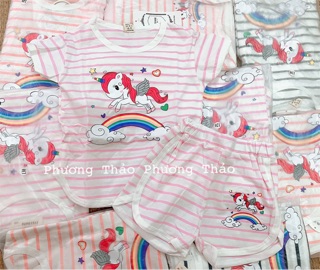 Bộ cộc kẻ Pony