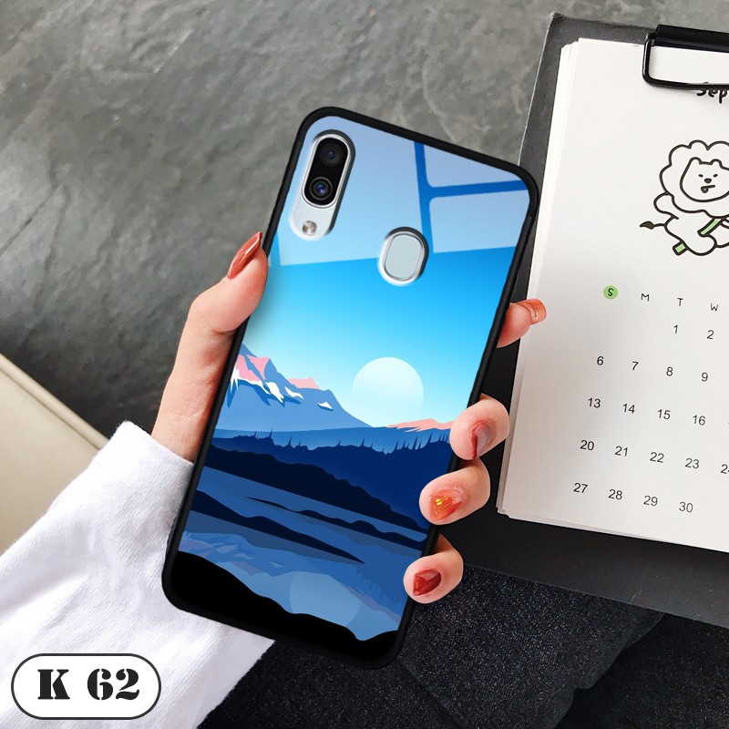 Ốp lưng kính 3D cho Samsung Galaxy A20-A30