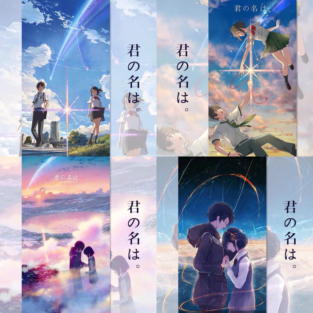 [Order]Tranh sơn dầu số hóa tự tô hình Your name  - HÀNG ĐẶT TRƯỚC