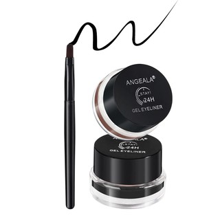 [Hàng mới về] Bút kẻ mắt gel 2 trong 1 Angeala màu đen & nâu chống nhòe + nước lâu trôi