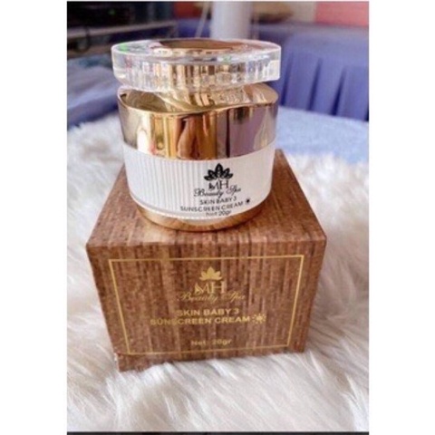 Kem chống nắng vân gỗ mh spa