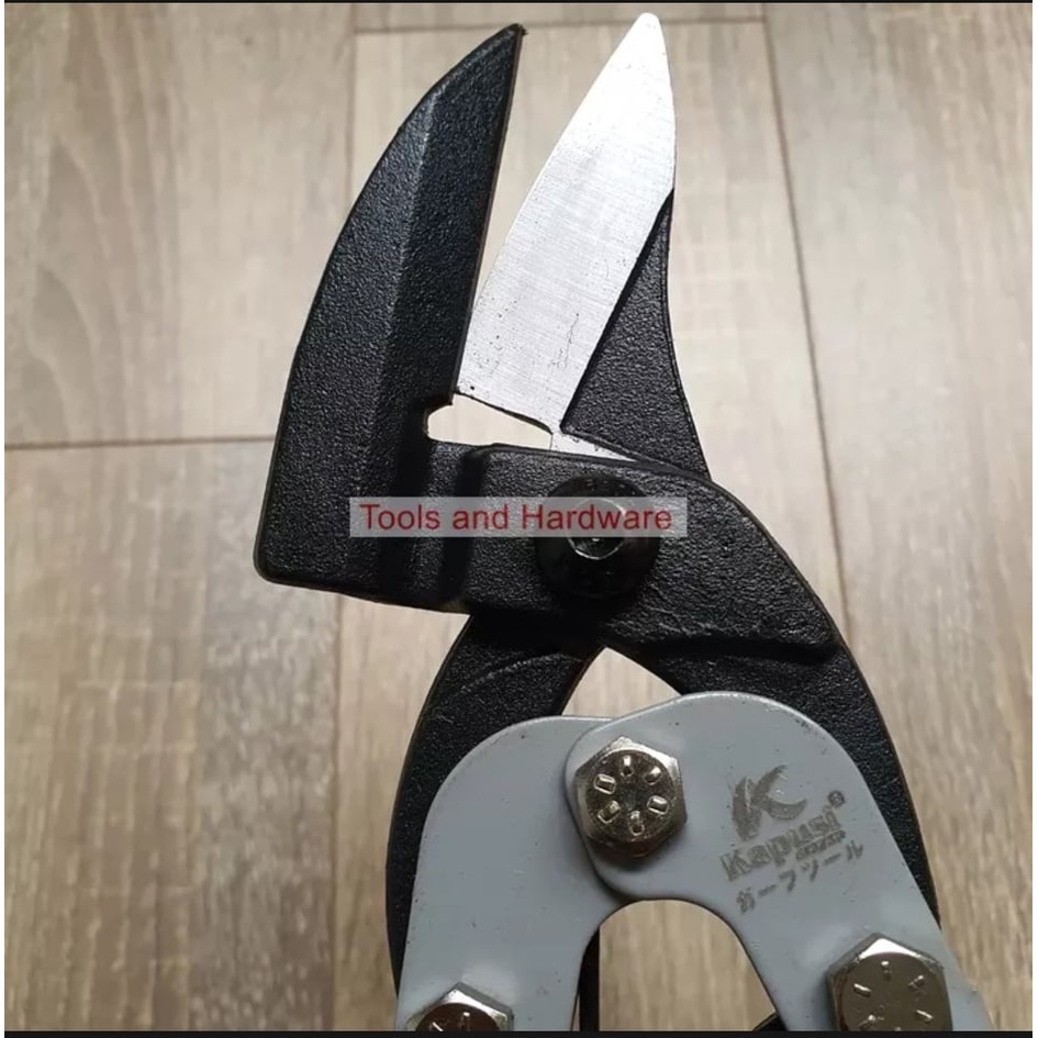 KÉO CẮT TÔN MỎ NGHIÊNG 45 ĐỘ KAPUSI 10 INCH - KCTN