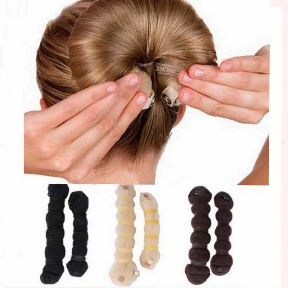 CACTU Bộ 2 Mút Xốp Tạo Kiểu Tóc Thời Trang