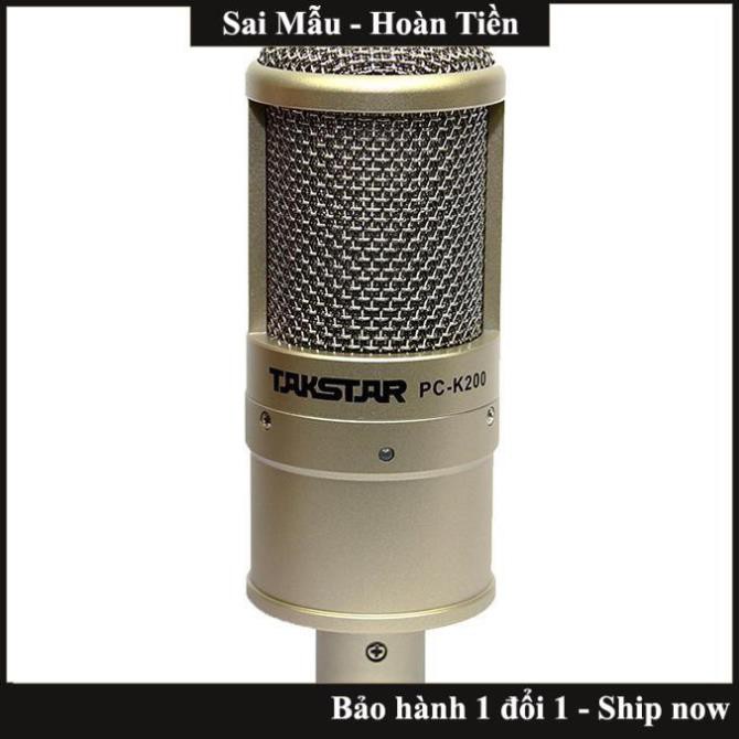 Micro thu âm không cần soundcard,Mic thu âm PC- K200,