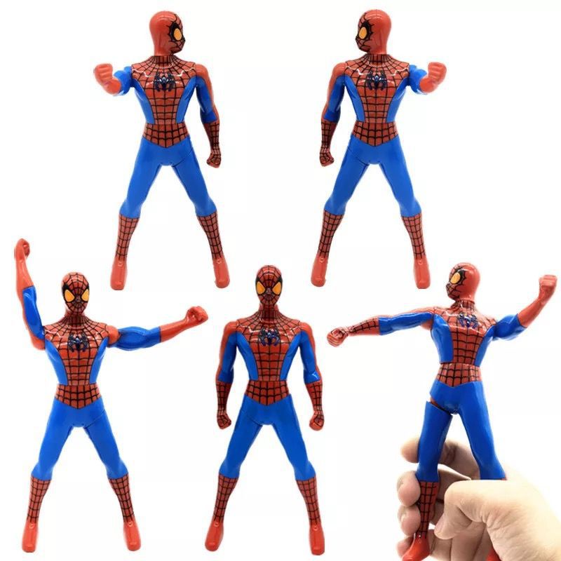 Marvel Mô Hình Nhân Vật Người Nhện / Người Sắt / Người Sắt Có Khớp Xoay Được