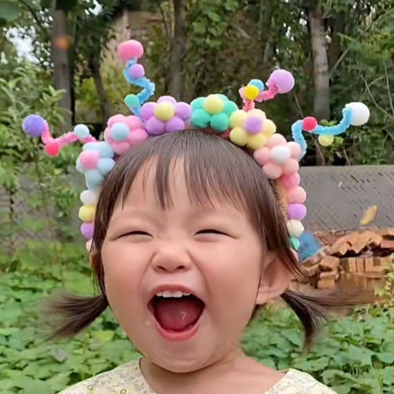 Băng Đô Xoắn ONERI Nhiều Màu Sắc Vui Nhộn Thời Trang Làm Phụ Kiện Chụp Ảnh