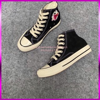 [ XẢ SỐC ] ❤️ Giày Sneaker 𝐂𝐎𝐍𝐕𝐄𝐑𝐒𝐄 1970s Cổ Cao, Giày Cv Màu Đen Thời Trang 2021🔆