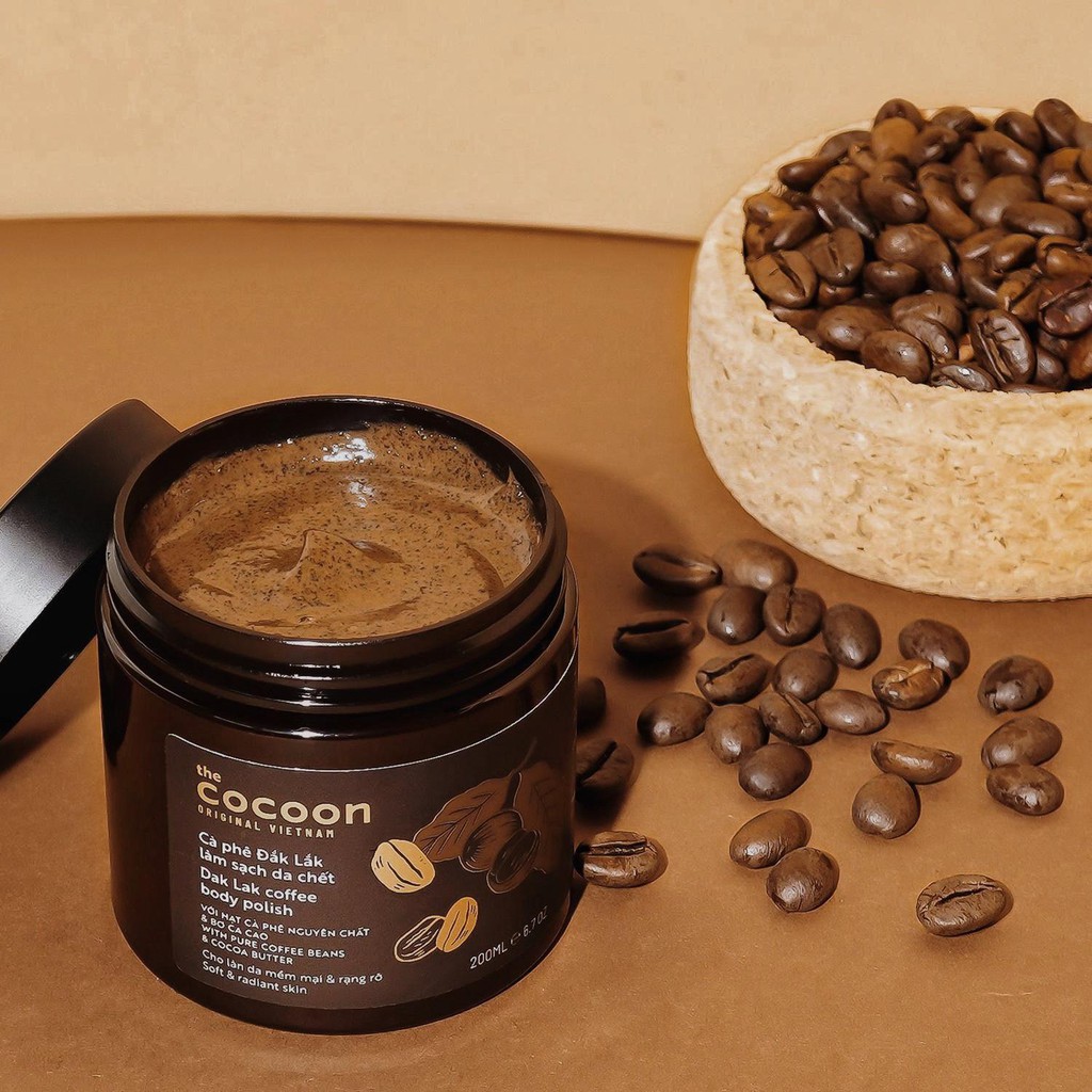 Tẩy Da Chết Cà Phê Đăk Lăk The Cocoon Dak Lak Coffee Body Polish