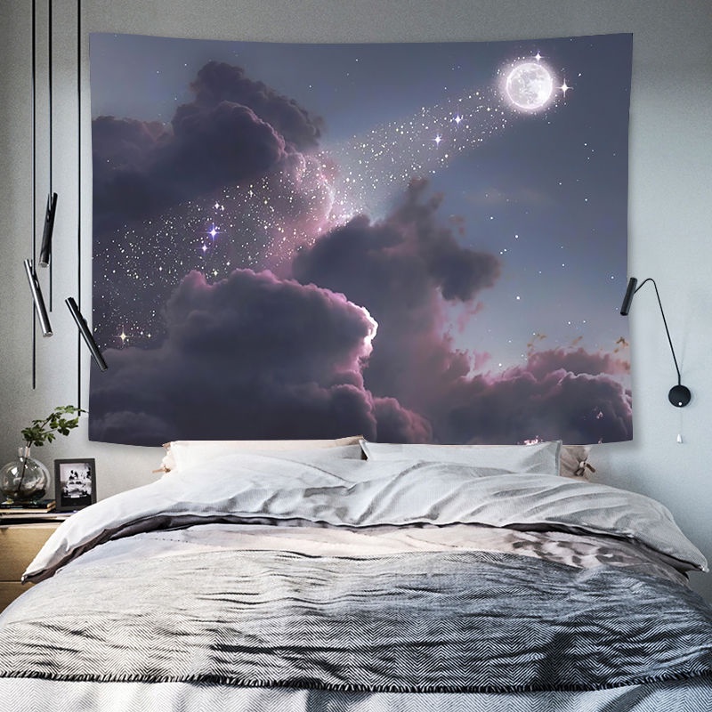 Thảm Treo Tường Trang Trí Phòng Ngủ Phong Cách Bắc Âu()150*130cm
