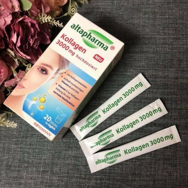 Hàng Đức đủ bill Kollagen 3000 Altapha