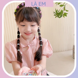 Set Chun Cột Tóc, Kẹp Mini Siêu Dễ Thương Cho Bé