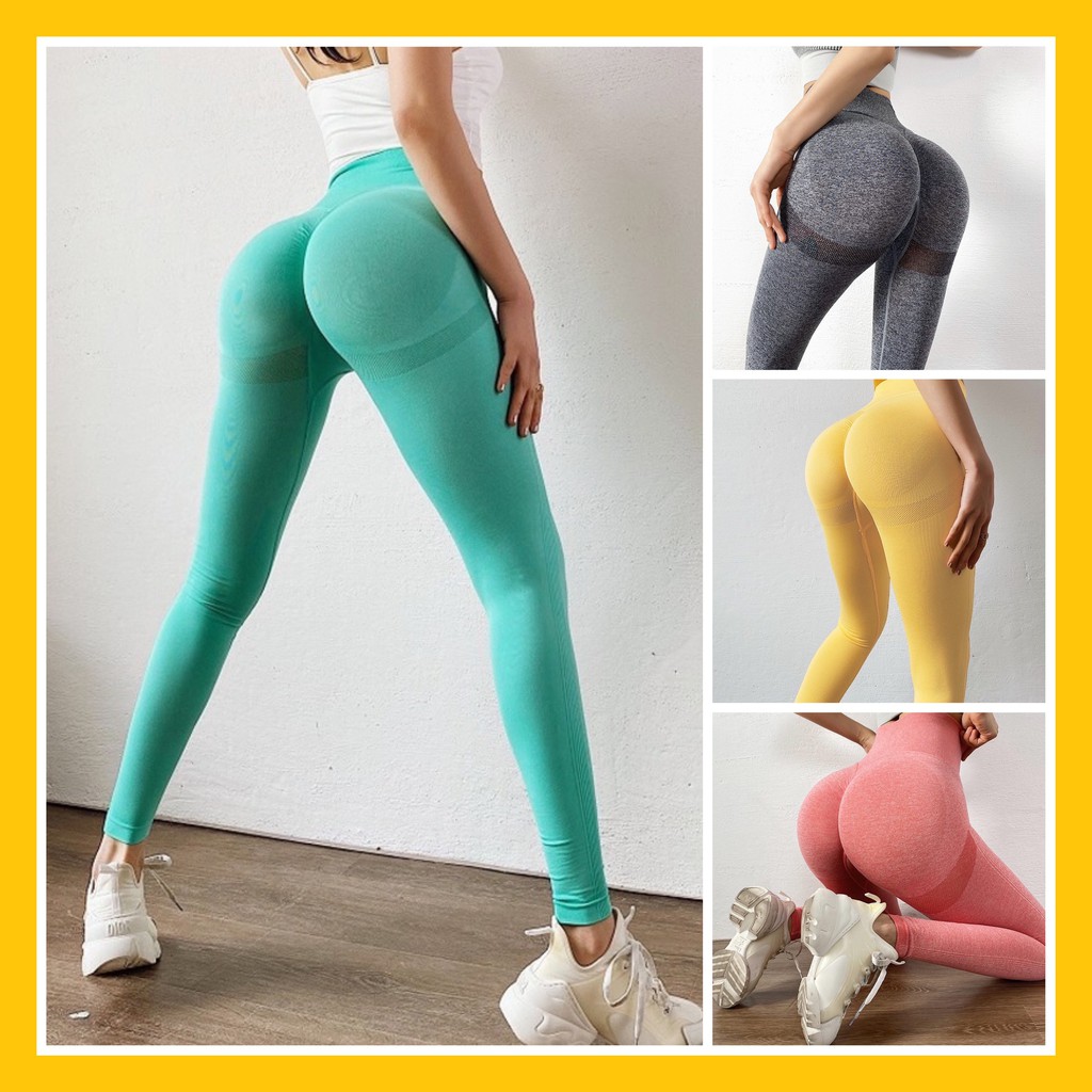 Quần Tập Gym Nữ [LEGGING] Mitao Chun Mông [ĐỒ TẬP GYM NỮ]