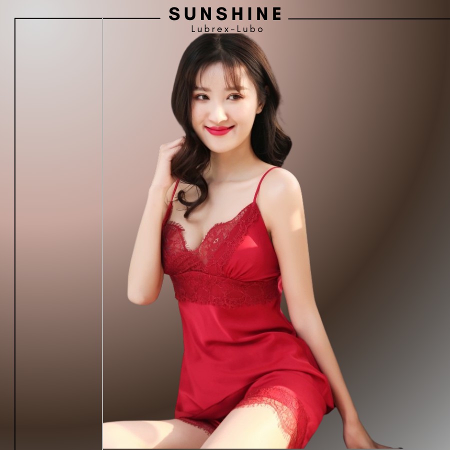 Bộ Ngủ Nữ Lụa mặc nhà SUNSHINE LUBREXLUBO -MNT230