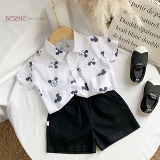 Set mickey cho bé trai phong cách Hàn Quốc