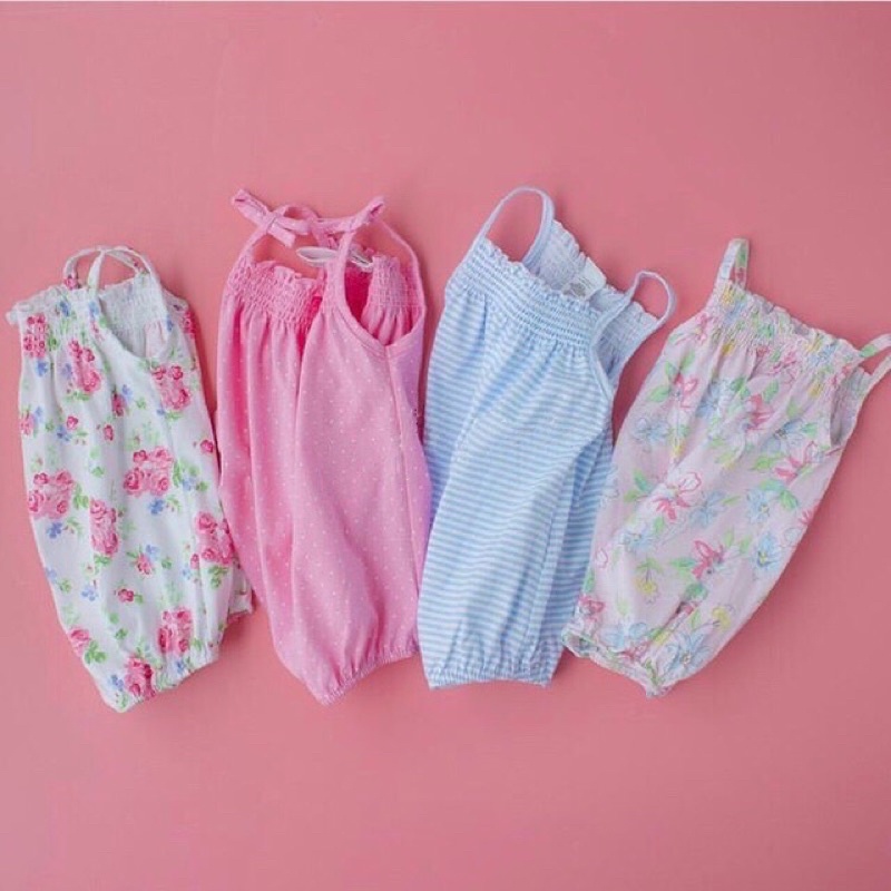 Set 2 body đùi Little me xuất dư cho bé gái 3-24m