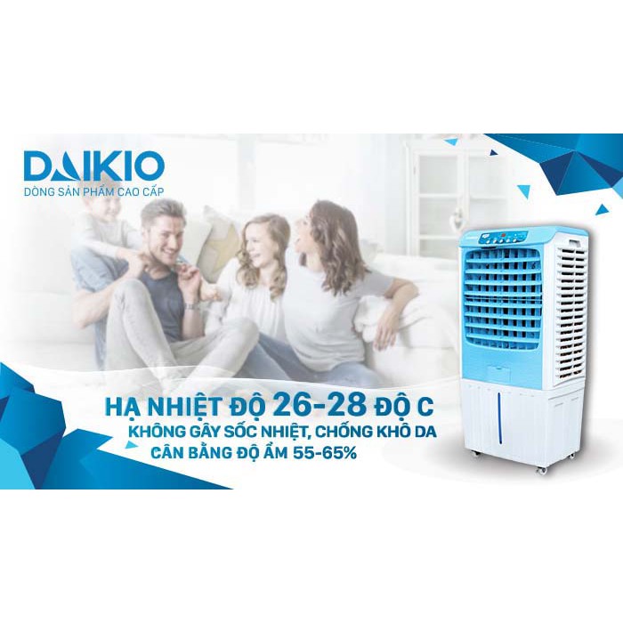 Quạt điều hòa hơi nước Daikio DKA - 04000A Mới