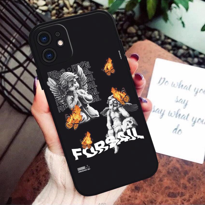 Ốp lưng Viền Vuông đen TD223