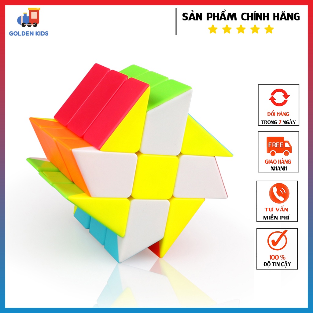 Đồ chơi Rubik biến thể cốt xay gió EQY571 - Đồ chơi giáo dục