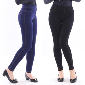 Bán Sỉ Hot Quần legging dài giả jean thời trang