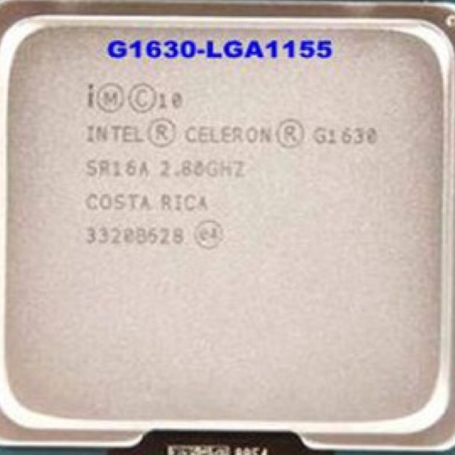 [LGA 1155] CPU intel G1630