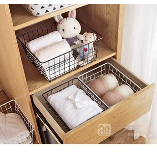 Rổ sắt decor trang trí chụp ảnh (Giỏ sắt đựng đồ cá nhân xinh xắn) RO3