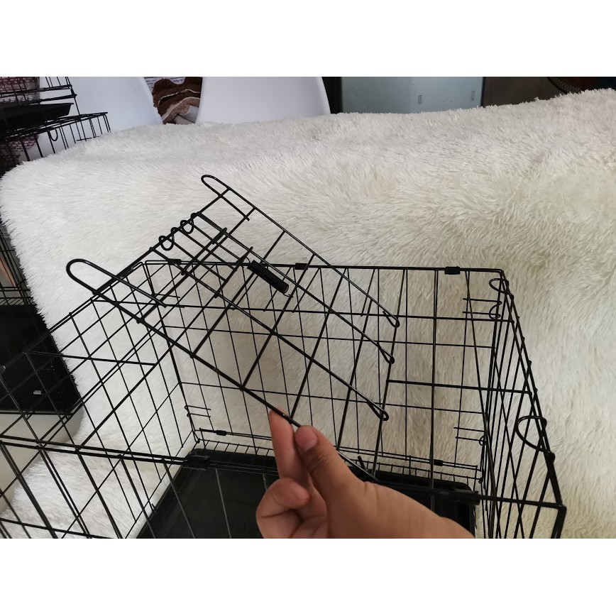 [ TẶNG KHAY VỆ SINH] Lồng chó mèo 50x35x42cm, dành cho chó mèo dưới 5kg