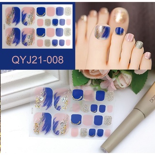 Miếng dán móng chân  - Sticker dán móng chân 3D không thấm nước, N1