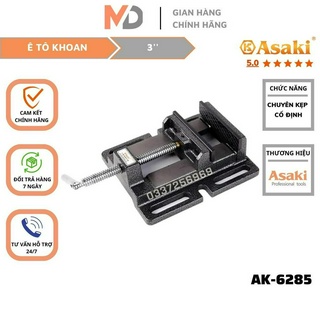 Ê tô bàn khoan kẹp asaki eto máy khoan bàn 75mm/3'' Asaki 6285 - Độ mở tối đa 75mm để bàn khoan cưa cắt gỗ kim loại dụng
