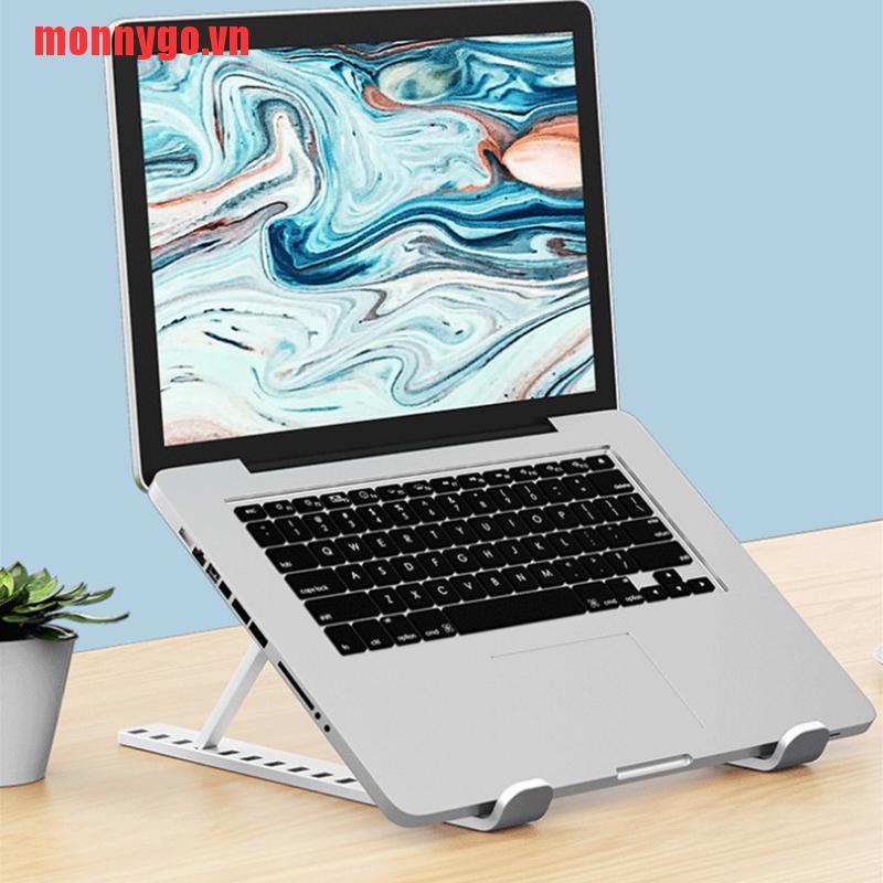 Giá Đỡ Laptop Bằng Hợp Kim Nhôm Có Thể Gấp Gọn Tiện Dụng