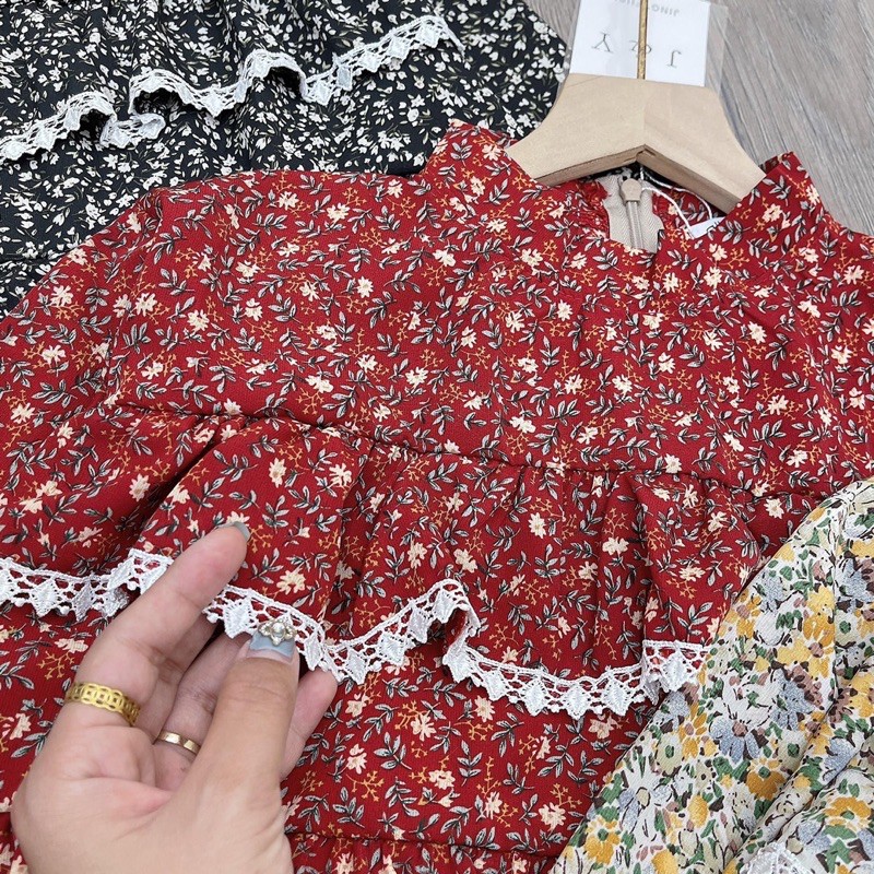 SIÊU PHẨM ÁO VOAN HOA NHÍ BÈO