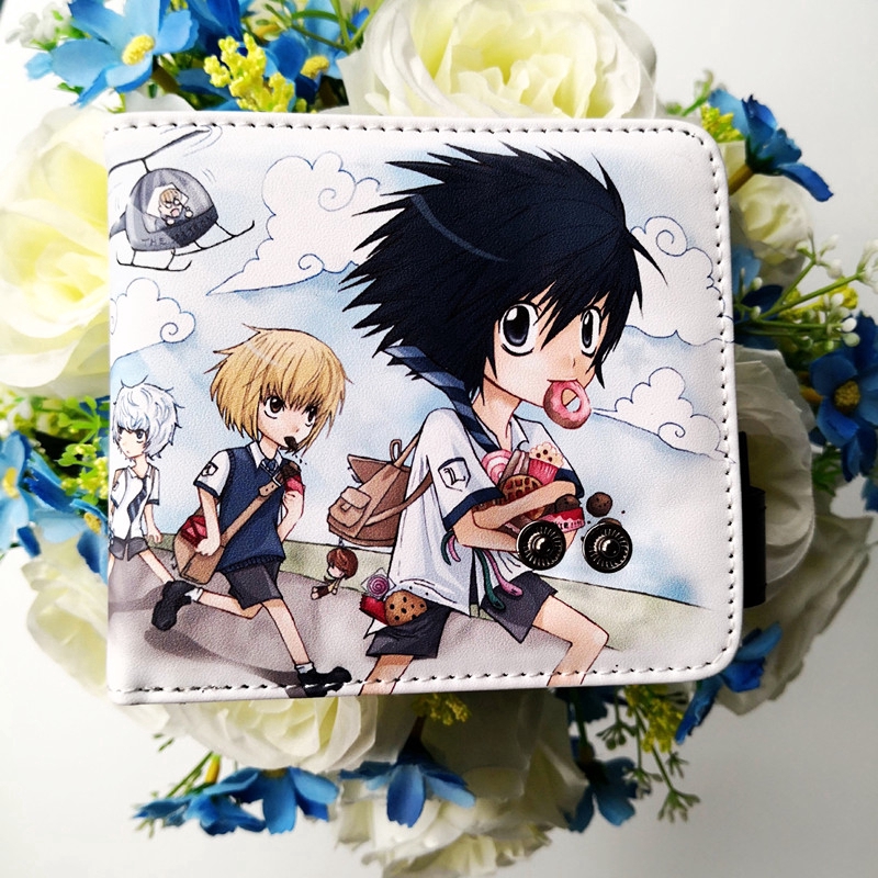 Ví da PU in hình nhân vật Death Note